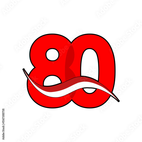 hari kemerdekaan 80th