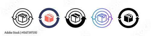 Return Order multiple icon