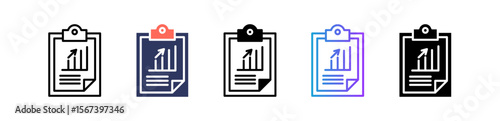 Income Report multiple icon