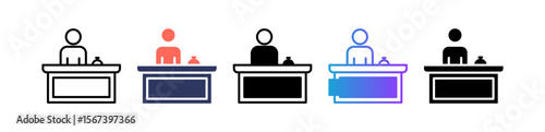 Reception multiple icon