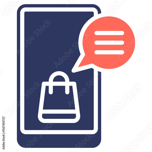 Shopping Feeds glyph color icon