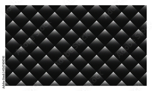 Abstract Black and White Diamond Pattern Background Texture