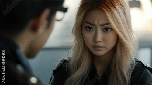 Wallpaper Mural Working Woman Frowning Reviews Documents Torontodigital.ca