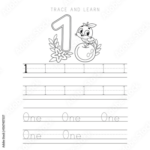 Printable Number Tracing Activity Pack