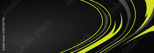 Modern Abstract Background for Car Wrap Branding and Automobile Sticker Decals Livery