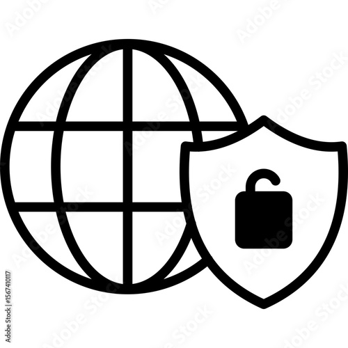 Secure Website mixed icon