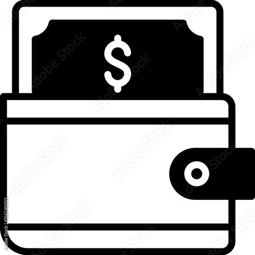 Wallet mixed icon