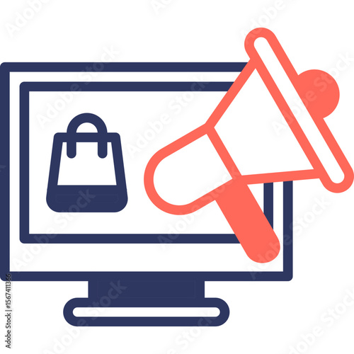 Sale Marketing mixed color icon
