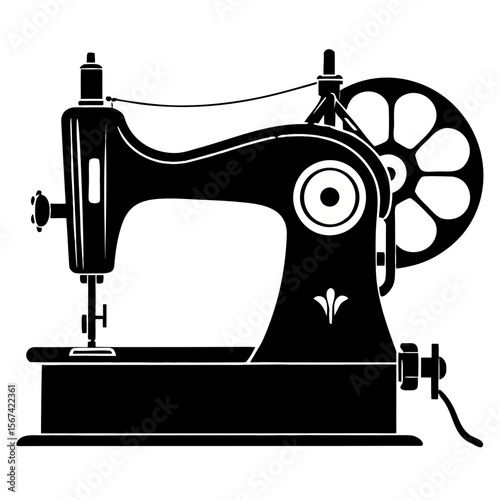 old sewing machine