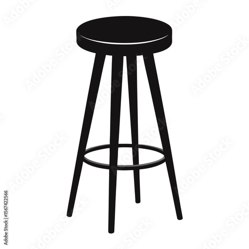 wooden chair isolated on white