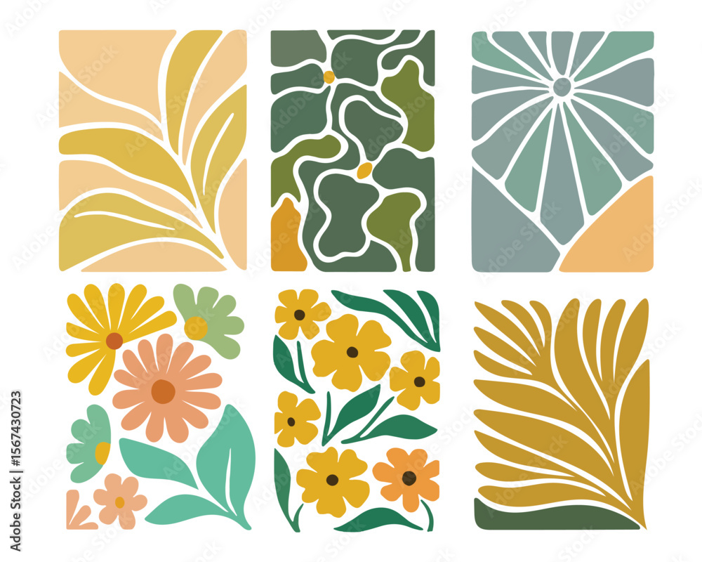 Fototapeta premium Boho Flower 