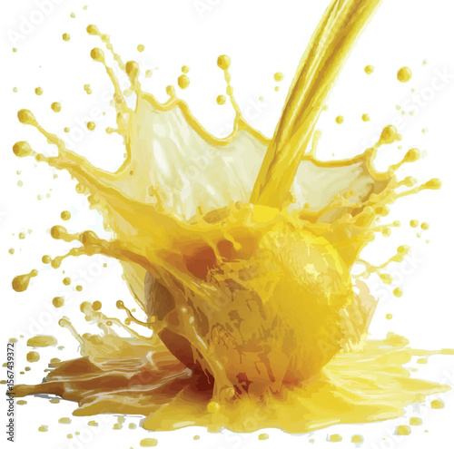 mango Juice Splash