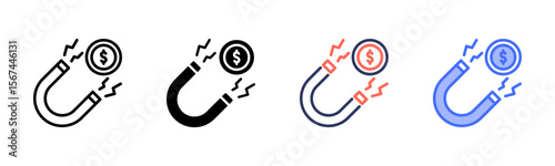 Money Magnet Icon