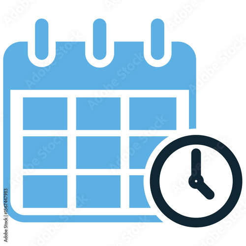 Schedule icon vector, representing planning, appointments, and time management. Ideal for calendars, event organization, project timelines, and daily routines.