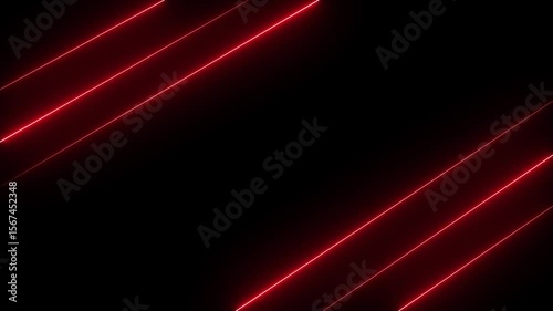 Abstract glowing neon lights blinking lines moving animation. colorful neon line moving on background .neon lights animated on a back background.