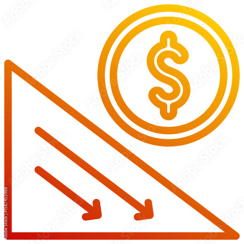 Deflation Icon