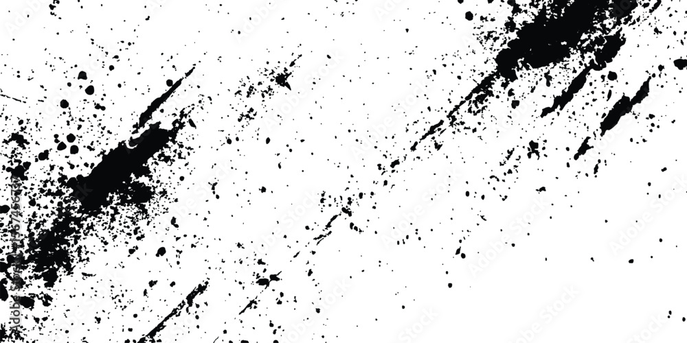 Obraz premium Grunge black and white grunge texture design isolated white background. Grunge urban background texture, designed grunge background texture, Vector Illustration.