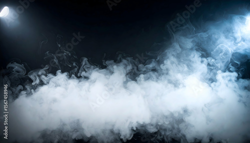 Smoky Stage Spotlight Background.