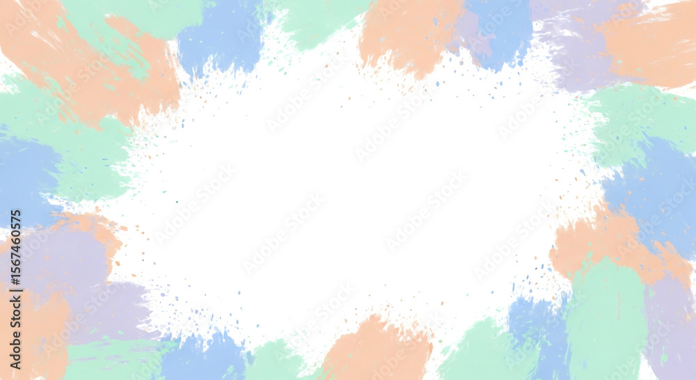 Obraz premium pastel brush strokes