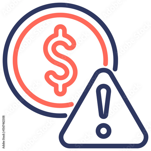 Financial Crisis Icon