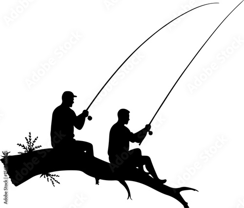  fishermen on the bout, fishing, water, fisherman, sea, sunset, boat, lake, fish, rod, silhouette, beach, sky, sport, river, people, summer, boy, nature, angler, hobby, ocean, leisure, fisher, sun, ou