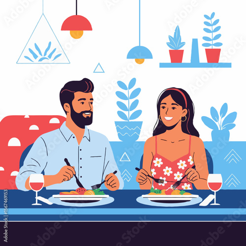 Romantic Couple Preparing to Spend a Cozy Night Together in an Intimate Moment