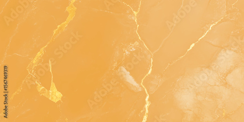 Discover a stunning gold marble pattern with showcasing vibrant orange and white striations, Abstract yellow and orange marble texture soft natured design.
