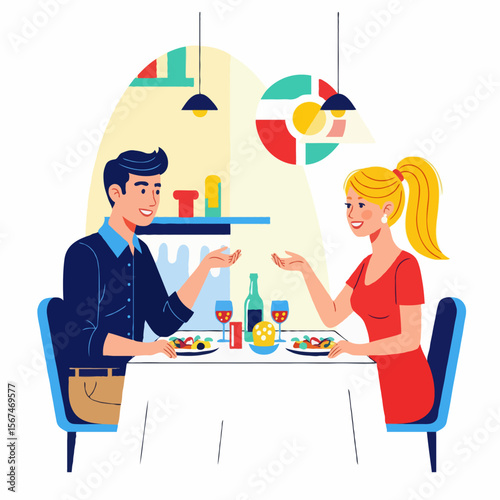 Romantic Couple Preparing to Spend a Cozy Night Together in an Intimate Moment