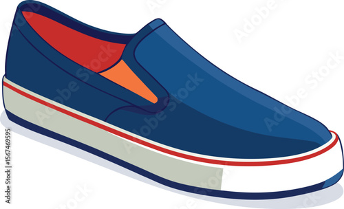 Slip-on casual shoes