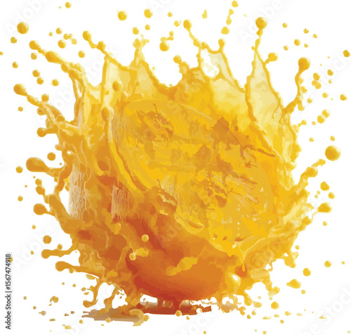 orange Juice Splash