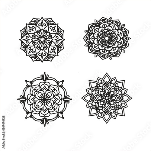 A set of Mandala