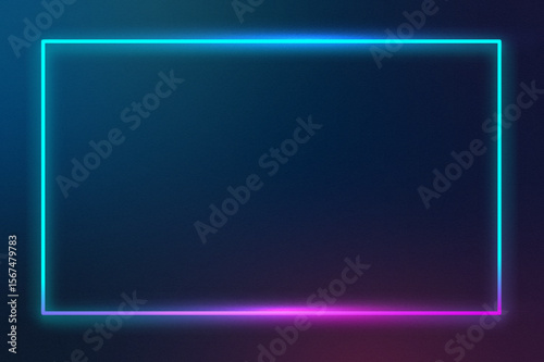 Gaming Neon Frames, Glowing Frame for Twitch and YouTube Streams, Stylish Neon Gaming Border for Video Content Creators, and a fully editable vector file.