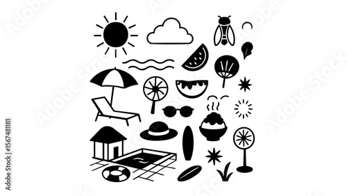 夏のアイコン集