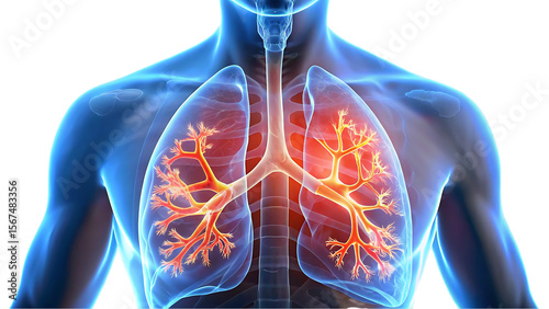 Human Respiratory System: Anatomy of Lungs and Airways