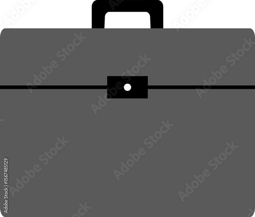black briefcase vector illustration
