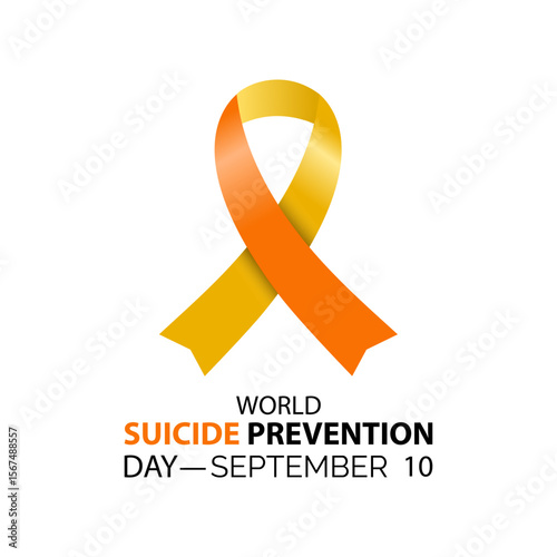 World Suicide Prevention Day is observed on September 10. This month raise global awareness about suicide prevention and mental health. Banner poster, social media, and background design. Vector.