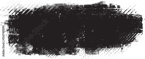 Grunge textured banner with rough edges. Speckled texture. Overlay grunge texture . Simply place texture over any object to create grunge effect . Banner with scratched surface for your design.