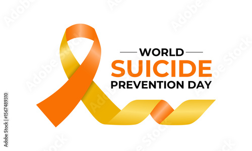World Suicide Prevention Day is observed on September 10. This month raise global awareness about suicide prevention and mental health. Banner poster, social media, and background design. Vector.