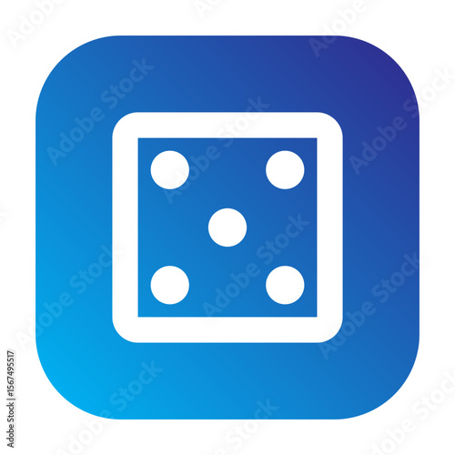 Casino chip icon used for gambling or entertainment-related themes.
