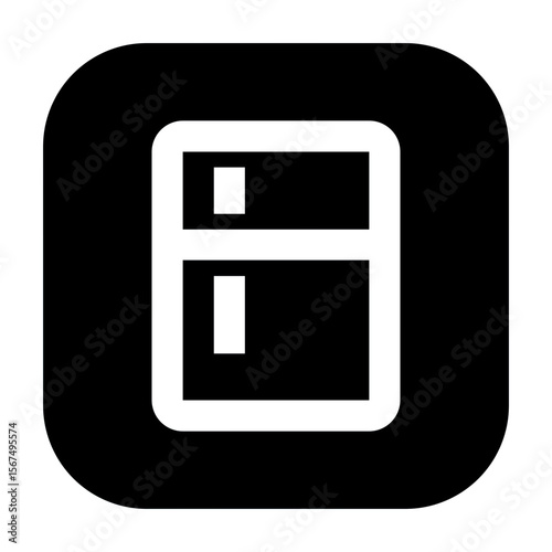 Shopping bag icon representing groceries or supermarket.