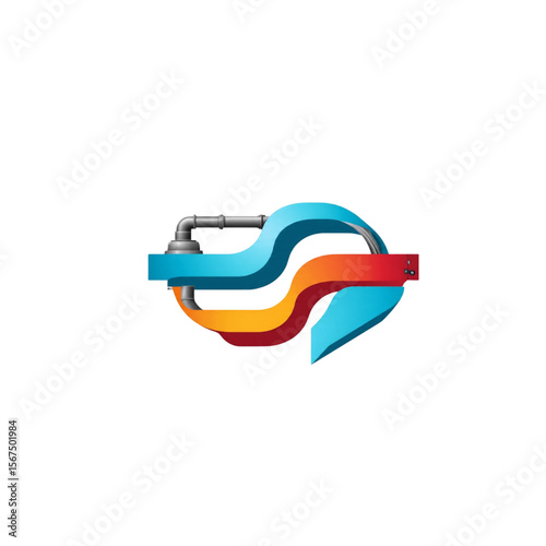 boat logo vector