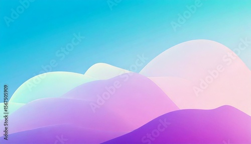 abstract colorful with waves and fluid pattern background simple and clear