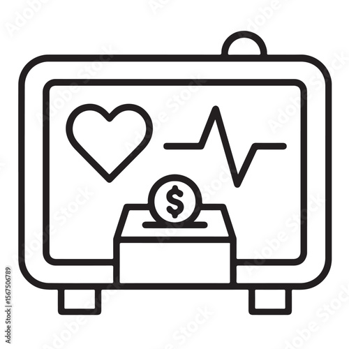 A romantic vector illustration featuring a heart and arrow, a classic symbol of love and a perfect sign for Valentine's Day