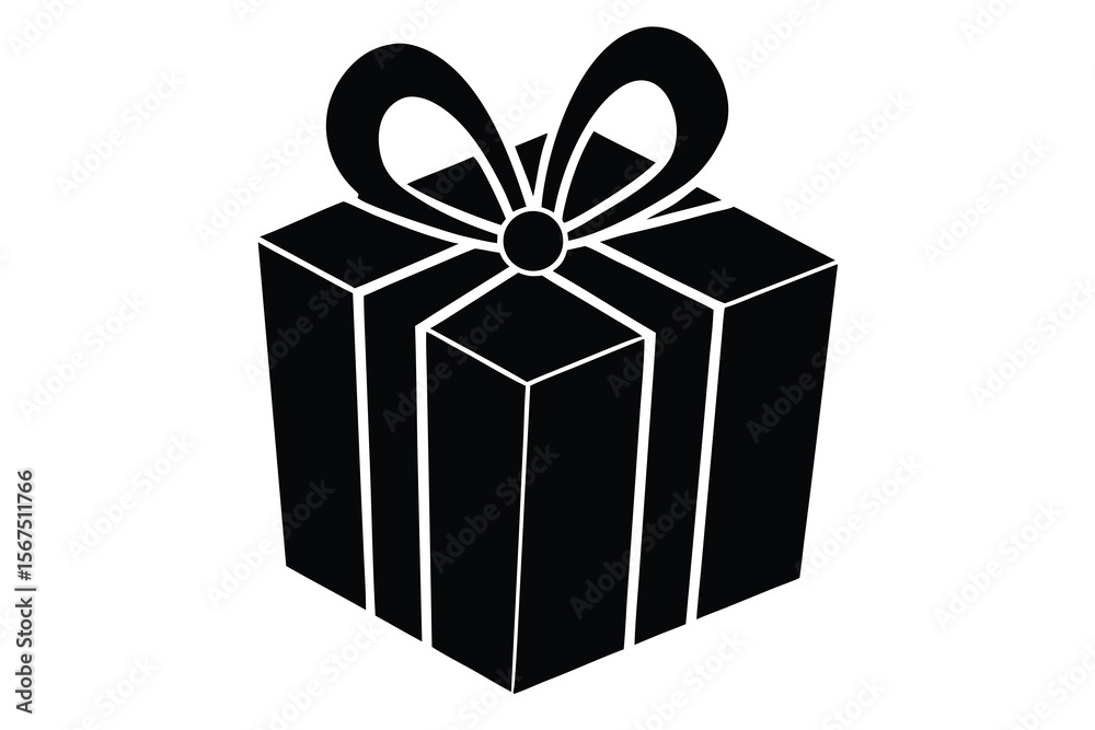 Obraz premium gift box vector icon