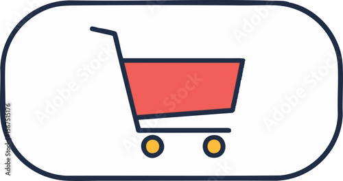Shopping Cart Rectangle