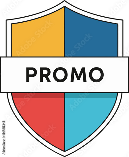 Promo Shield Badge