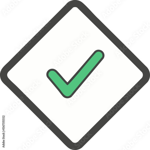 Checkmark Diamond