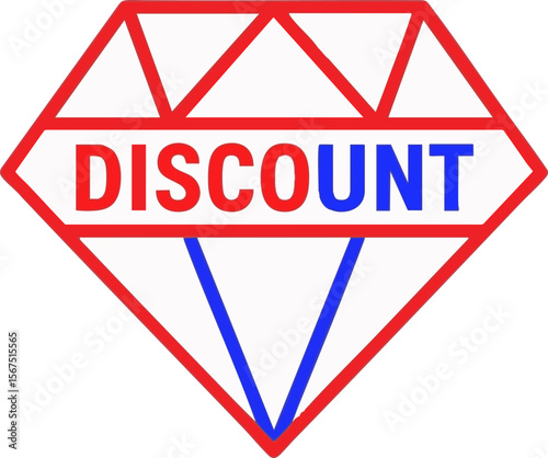 Discount Diamond Badge