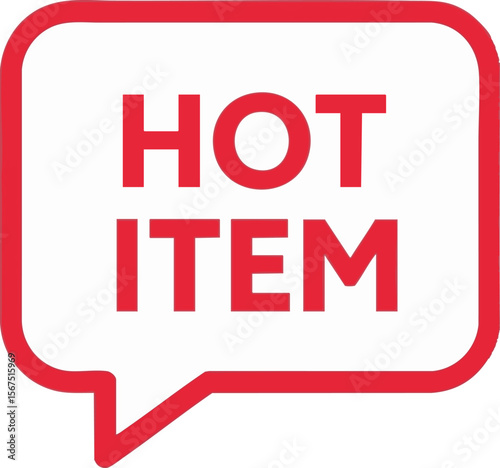 Hot Item Bubble