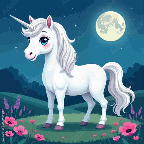 pony, cartoon, vector, character, cute, isolated, illustration, animal, funny, design, unicorn, happy, adorable, baby, girl, print, rainbow, horse, drawing, magic, pet, smile, sweet, horn, art, 
